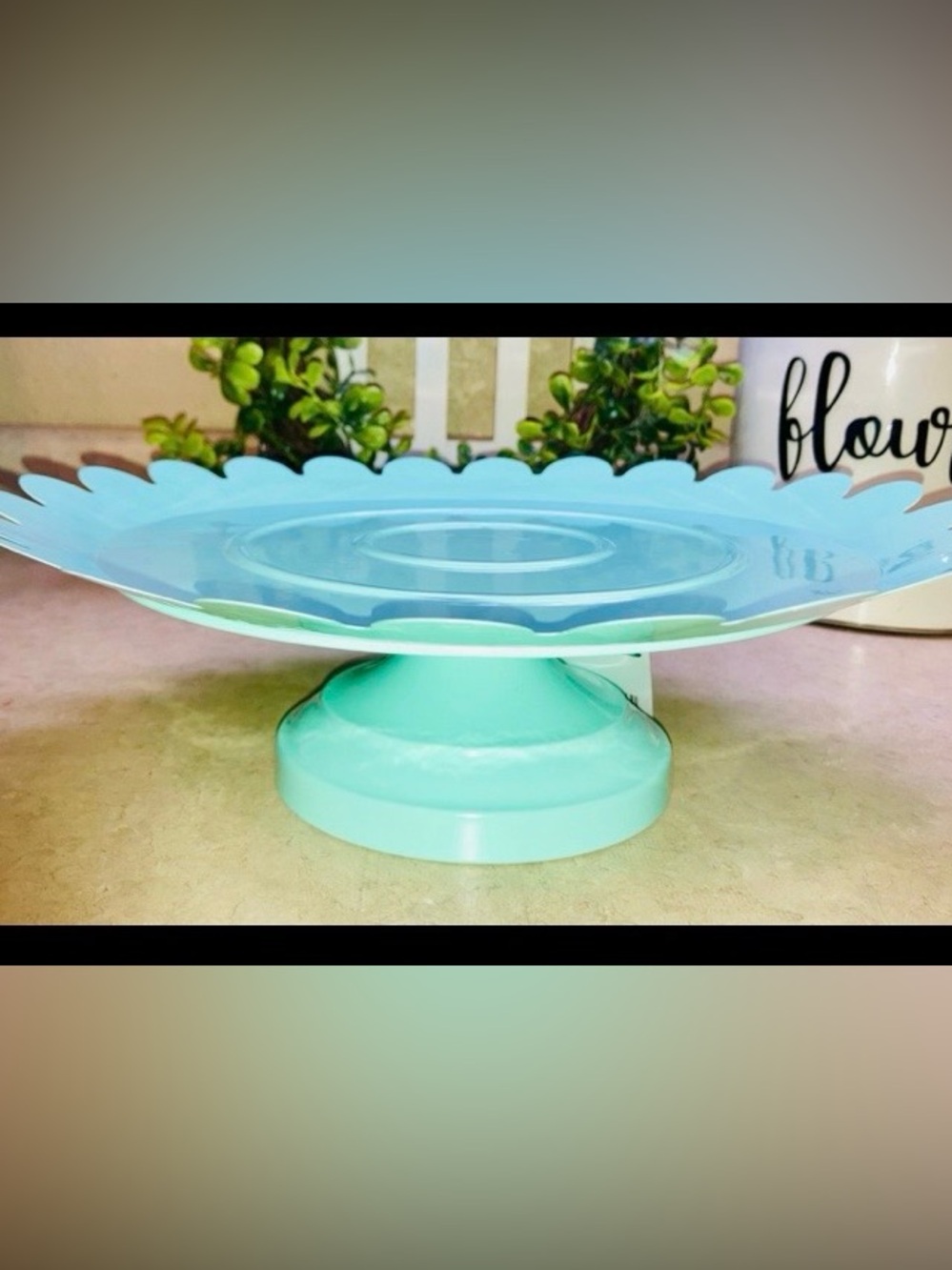 Adorable Cake Stand 11.5” Diameter